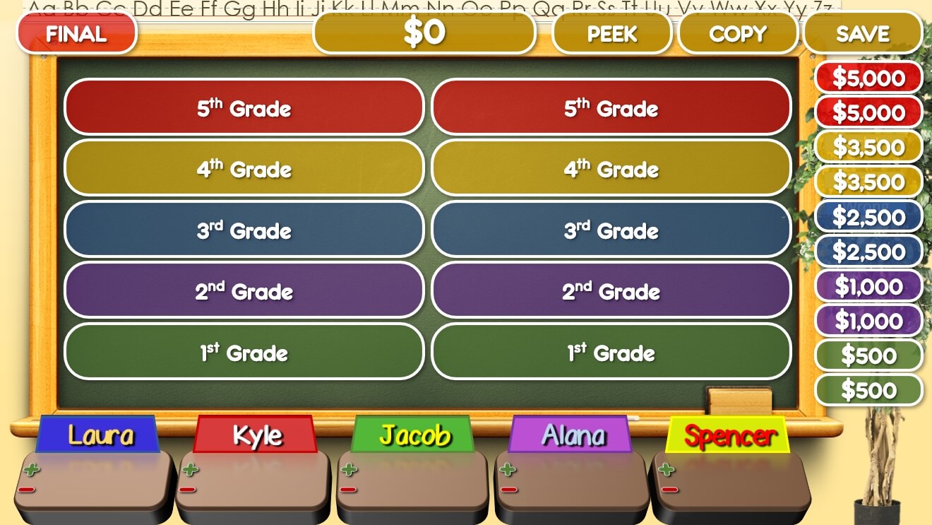 Are You Smarter Than A 5th Grader? PowerPoint Game