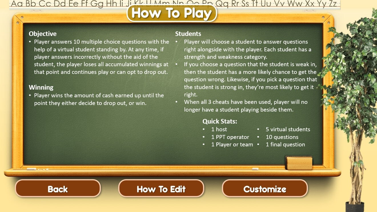 Are You Smarter Than A 5th Grader? PowerPoint Game