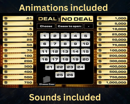 Deal or No Deal PowerPoint Game