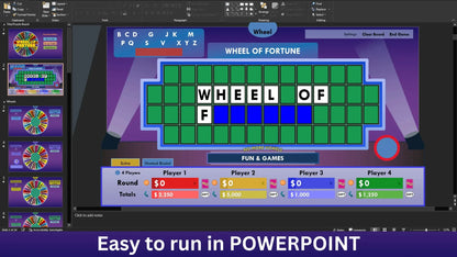 Wheel of Fortune PowerPoint Game