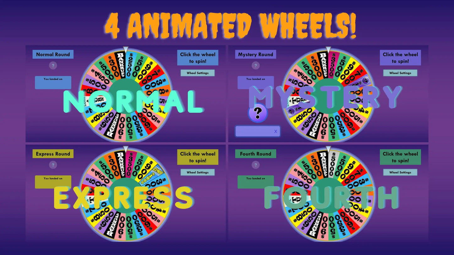 Wheel of Fortune PowerPoint Game