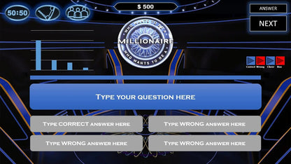 Who wants to be a MILLIONAIRE PowerPoint Game